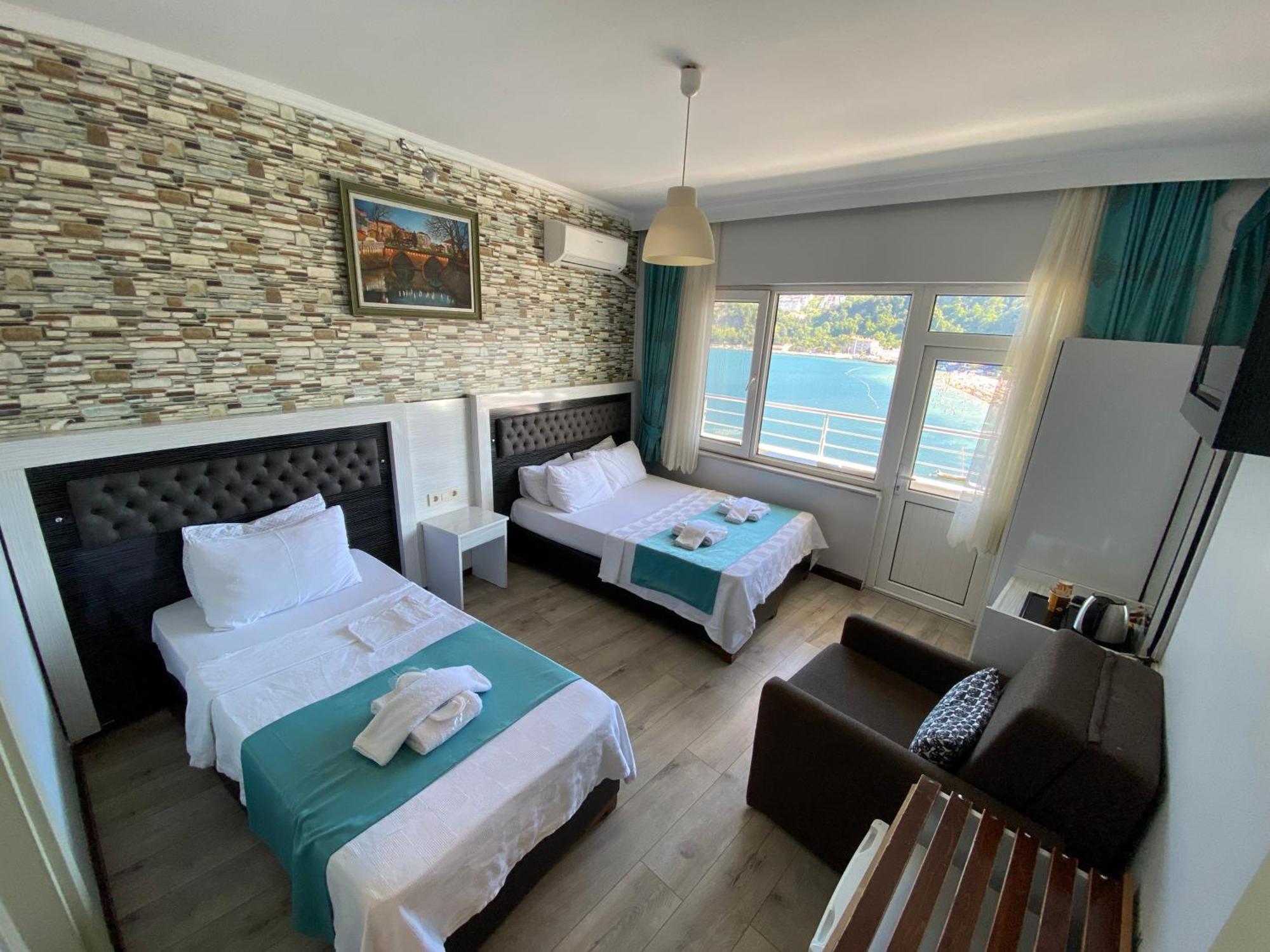 Amasra Marina Pansiyon Bagian luar foto